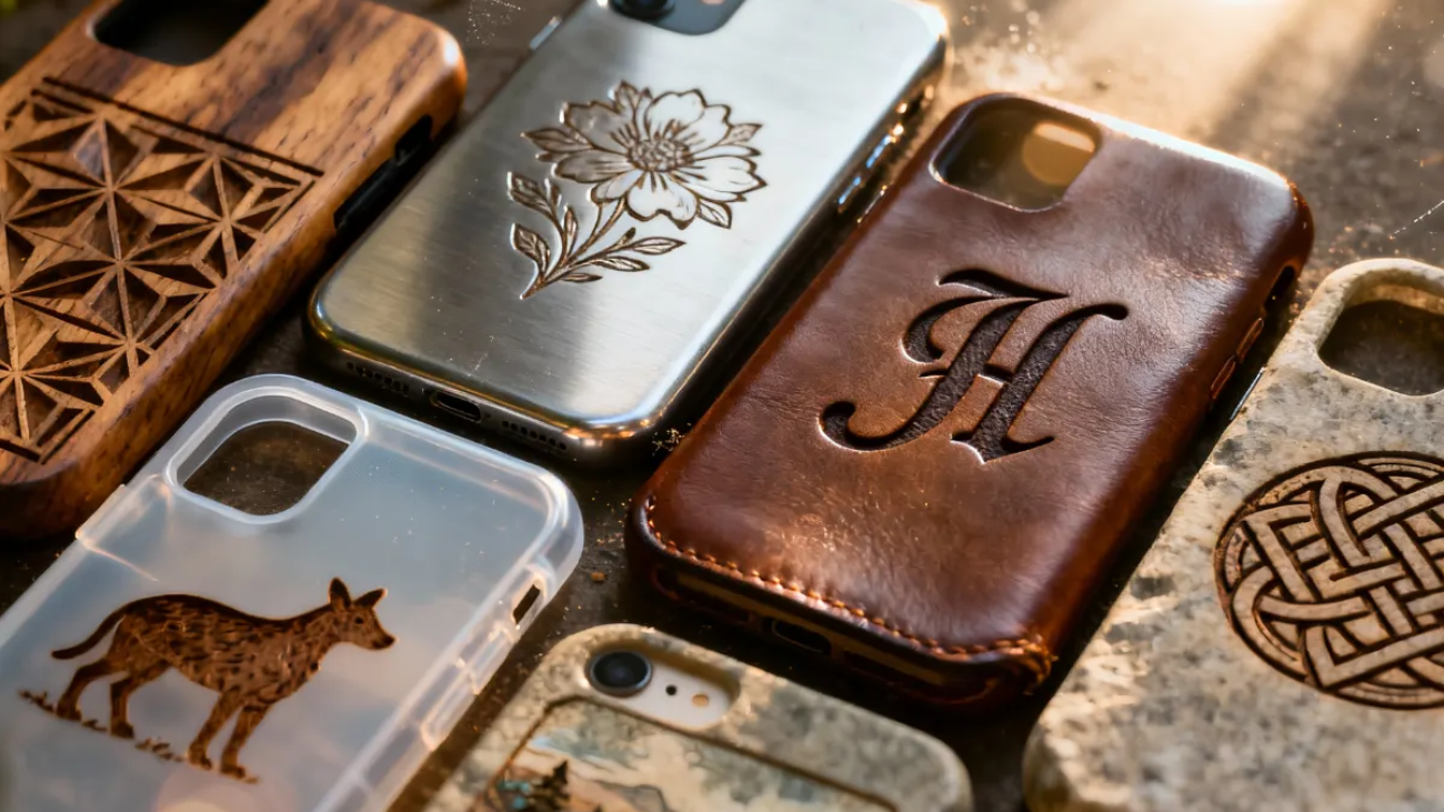Engraved Phone Cases